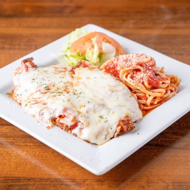 Chicken Parmesan Dinner.