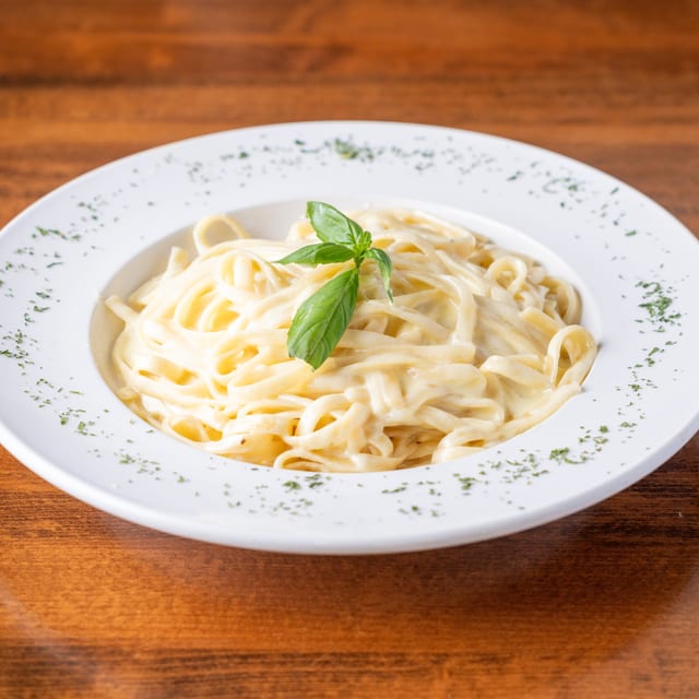 Fettuccine Alfredo.